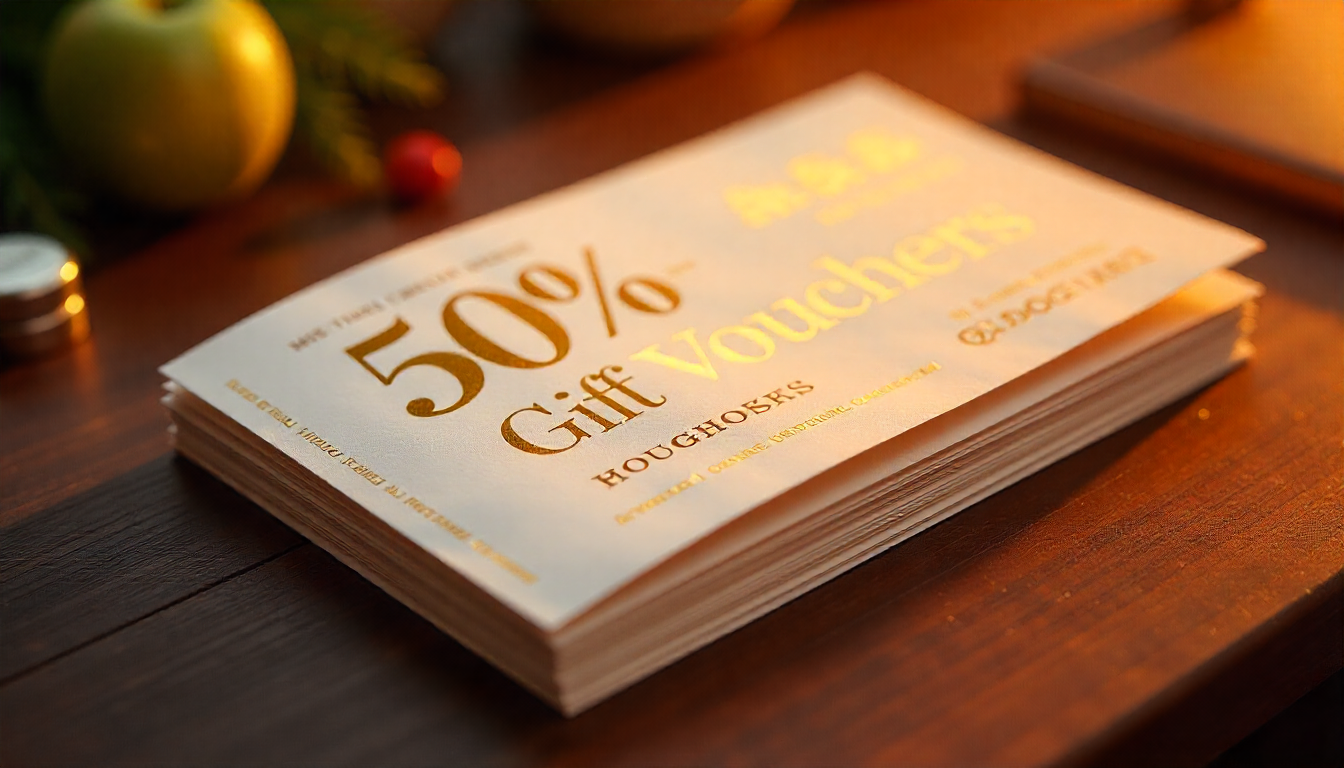gift voucher printing london